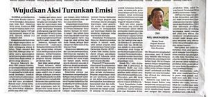Pemandangan indah hutan kalimantan timur