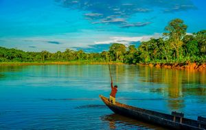 Landscape in Ecuador
