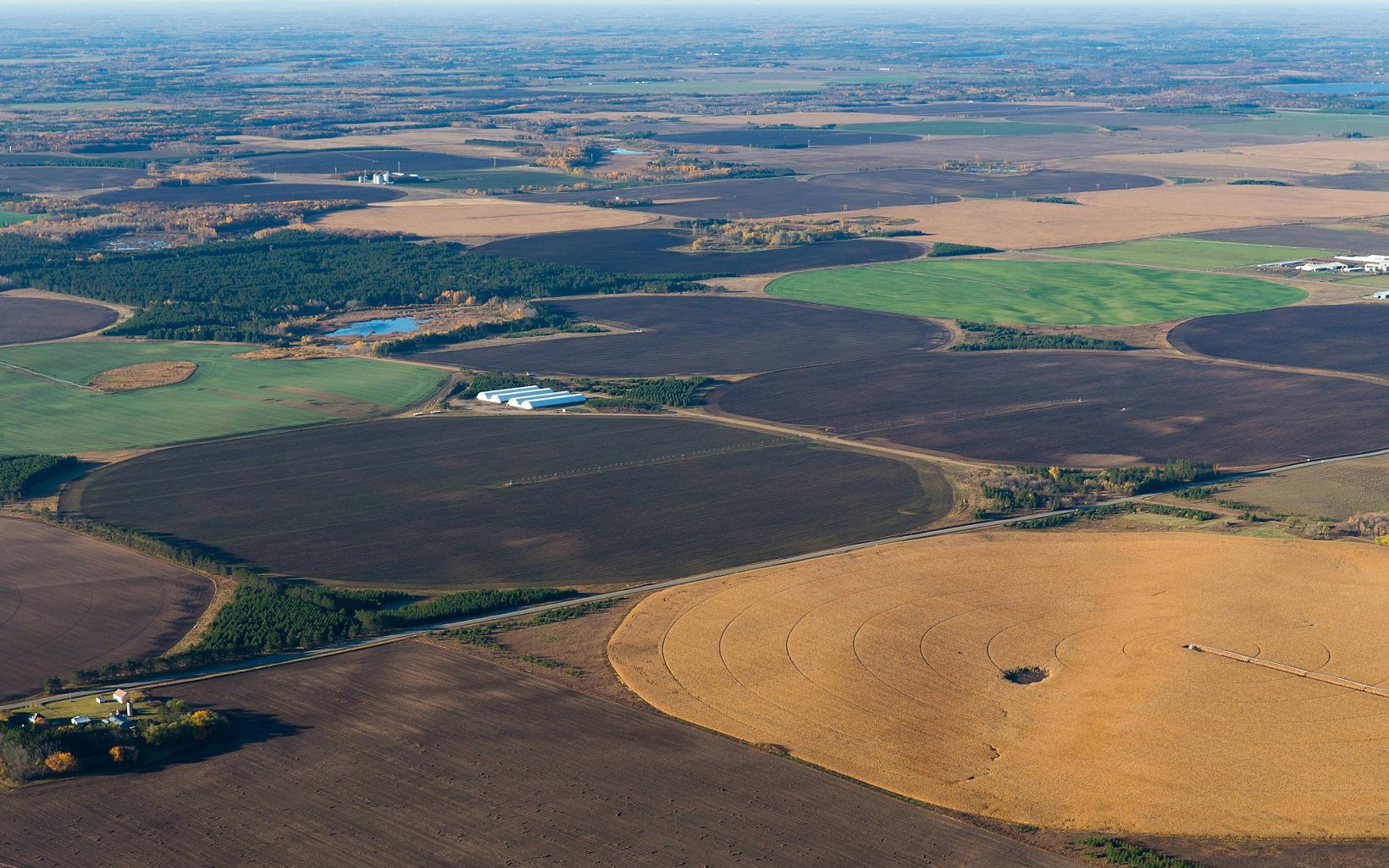 
                
                  Agriculture As more land in the river’s headwaters area is converted to cropland, more pollutants enter streams that flow into the Mississippi.
                  © Richard Hamilton Smith
                
              