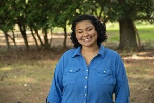 Candid headshot of intern Basia Scott.