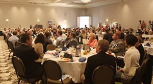 Members of the Granite State business community gathered at the yearly NH Energy Breakfast.
