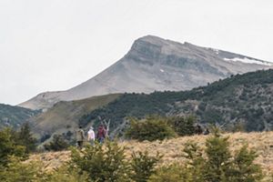 Paisaje de la reserva de conservación Torres del Paine de Explora. 