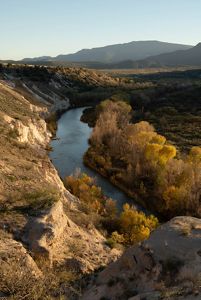 Atardecer sobre el Verde River