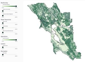 Bay Area Greenprint Map