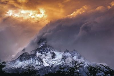 Torres Del Paine National Park in Chile. January, 2019.