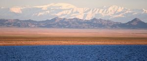 A beautiful landscape of Mongolia