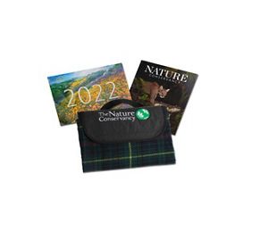 Nature Conservancy magazine,  a calendar and a special picnic blanket as our thanks for your support.