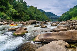 Rafting New River Gorge in West Virginia