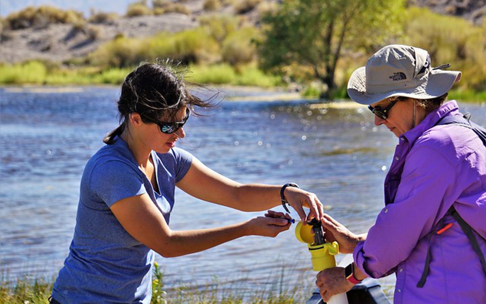 Research at the preserve Desert Research Institute scientists launched two hydrology research projects at the preserve in 2019. © Ali Swallow/Desert Research Institute 
