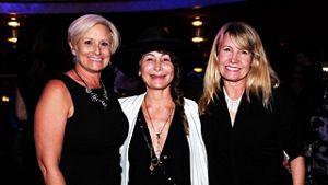 TNC executive director with Ximena Caminos and TNC CEO Jennifer Morris