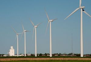 Wind facility in Kansas.