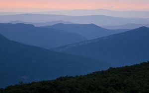 Dawn high above Canaan Valley, in the Dolly Sods Wilderness, West Virginia.