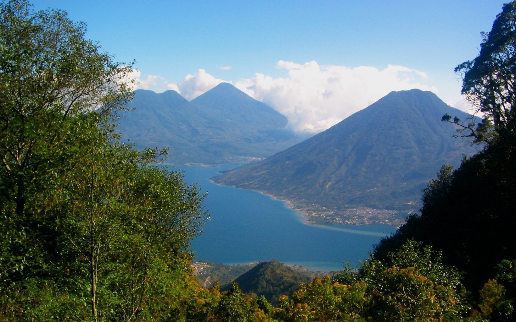 
                
                  The shores of Lake Atitlan are ringed with volcanic mountains in the highlands of Guatemala, Central America. 
                  © Susan Ellis / TNC
                
              