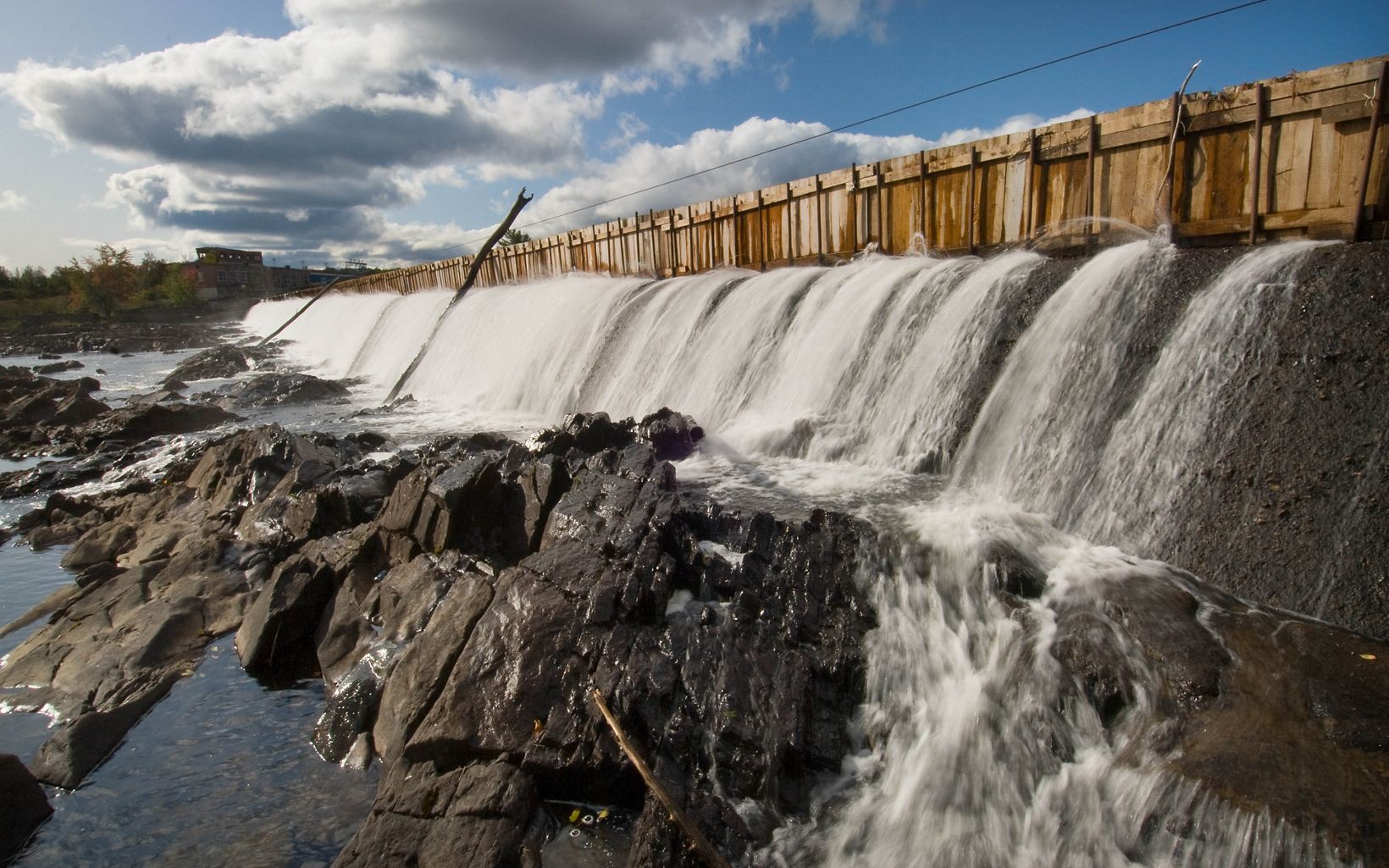 
                
                  East Coast Dam Removal  Thousands of outdated and out-of-service dams—many up to 150 years old—affect river flow, often cutting off the migrations of fish and other aquatic species completely.
                  © Bridget Besaw
                
              