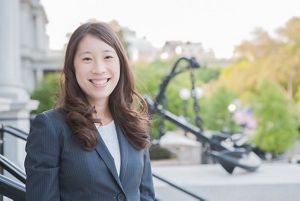 Candid portrait of Jennifer Lee Clinchy.