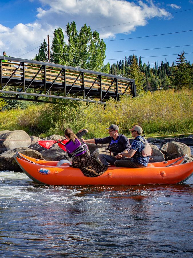 Scenes from the official launch of the Yampa River Fund