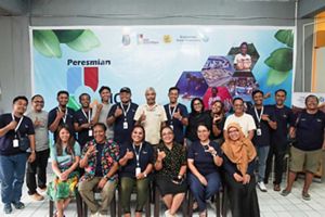 Peluncuran Kios Konservasi di Sorong.