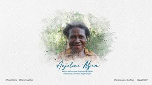 Ketua Kelompok Abon Koperasi Embun Raja Ampat Selatan. 