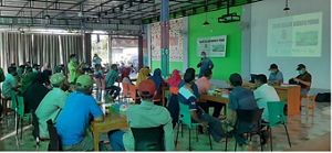 Pelatihan Budidaya Porang oleh YKAN di desa Biatan Bapinang (2021).